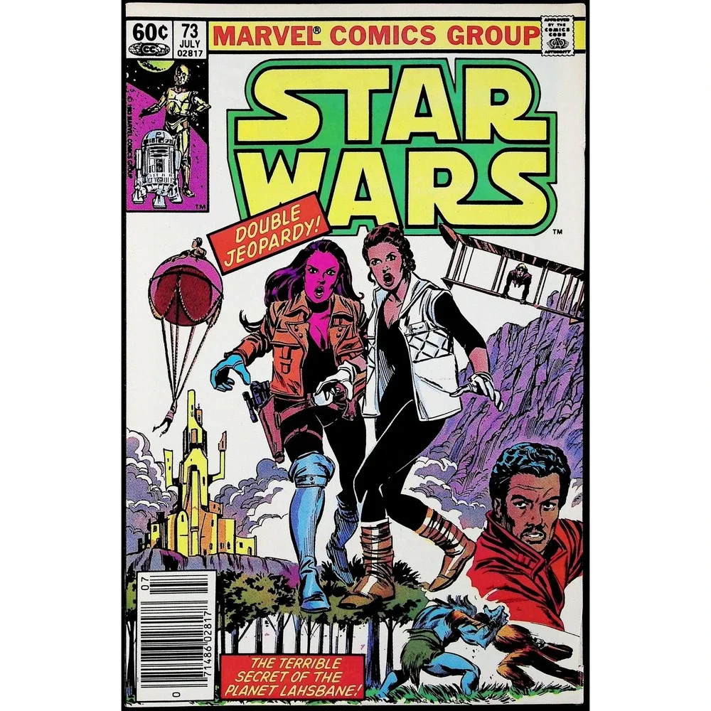 Marvel Star Wars Comic Book #73 1983 Newsstand Lando R2-D2 C-3PO Bronze Age